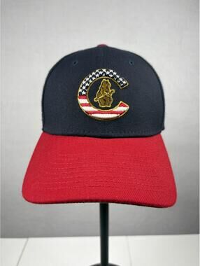 Chicago Cubs New Era 4th Of July Flex Fit Hat American Flag Size Large/X-Large